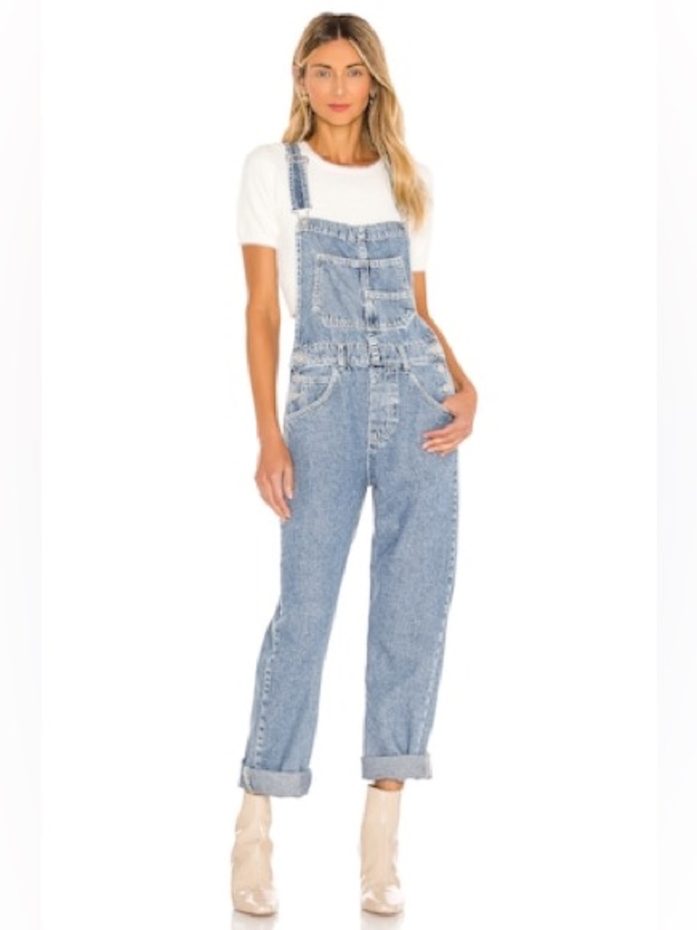 We The Free Ziggy Denim Overall  SZ XS